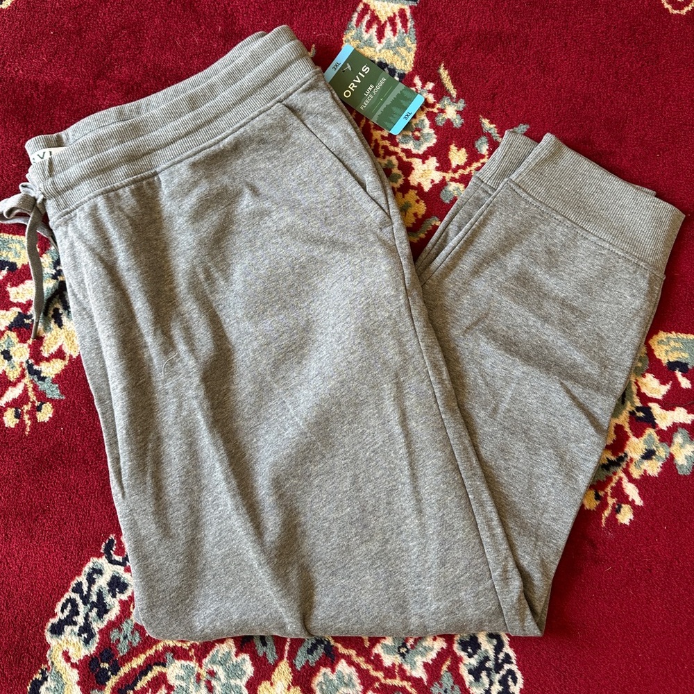 Orvis Luxe Fleece Jogger, Size 3XL